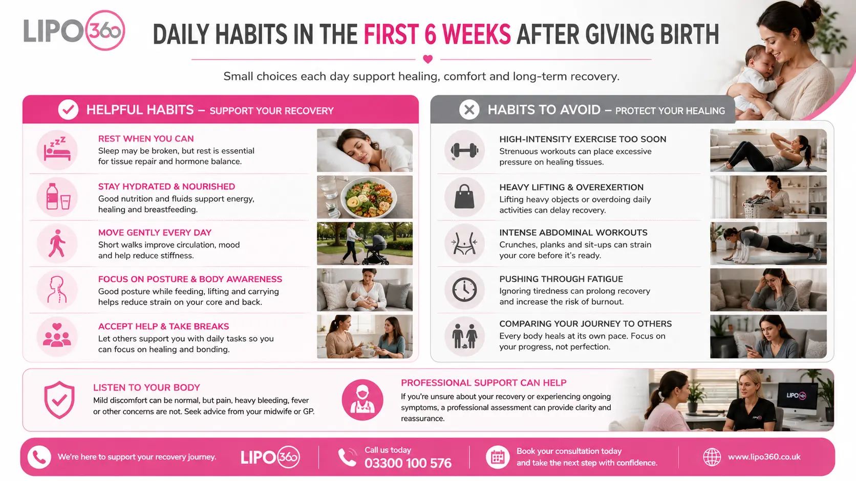 What to Do (and Avoid) in the First 6 Weeks After Giving Birth To Avoid Diastasis Recti 3 First 6 Weeks After Giving Birth To Avoid Diastasis Recti Newbury : Daily Habits in the First 6 Weeks After Giving Birth